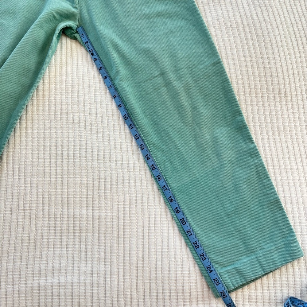 Alfred Dunner Vintage Seafoam Green Women's Corduroy Pants Made in USA Size 8 - Picture 10 of 10